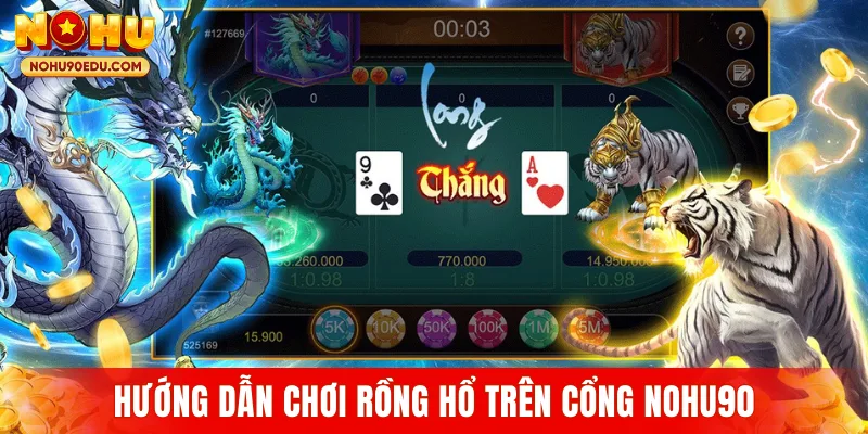 Hướng dẫn chơi rồng hổ trên cổng Nohu90